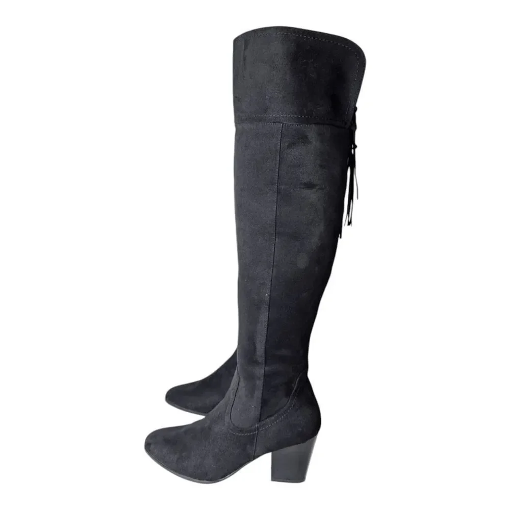 ANDREW GELLER Guava Over The Knee Boot Size 9M - Picture 2 of 9